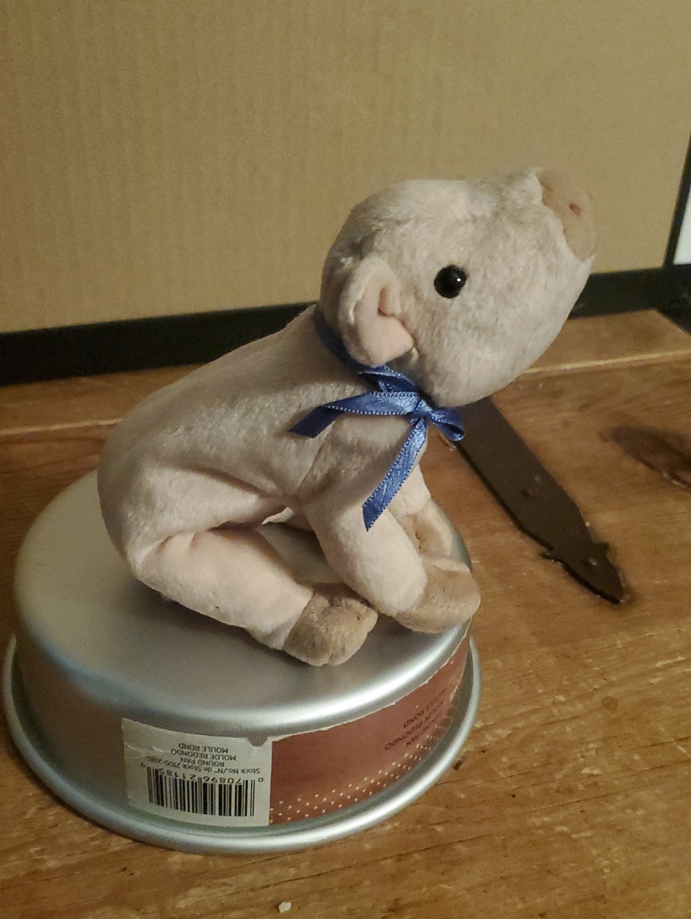 1999 Vintage Ty Beanie Baby Knuckles The Pig